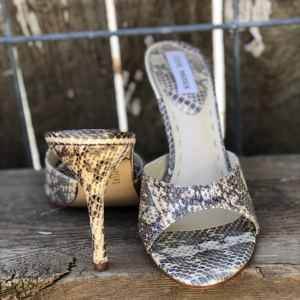 STEVE MADDEN•PYTHON• Slide Heels